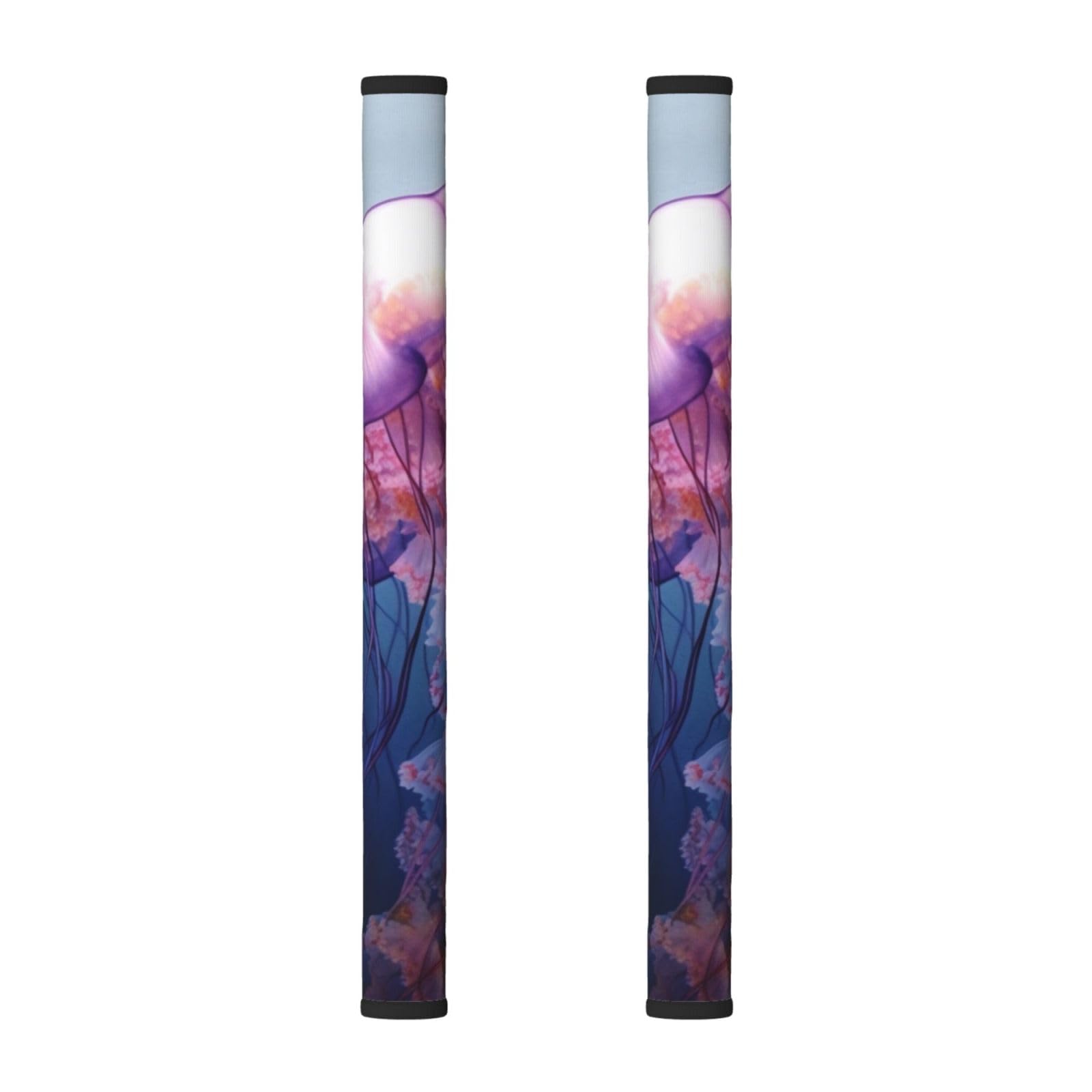 VGFJHNDF Refrigerator Door Handle Covers 2-Pack, Sea Animal Jellyfish Printed Protect and Decorate for Fridge Ovens Dishwashers