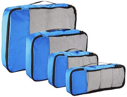 Image of Rl Blue Combo Of 4 Small .Medium , Large And Slim Packing Organizer