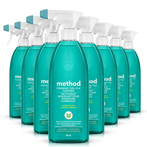 Method Nettoyant Mousse Baignoire Carreaux 828ml 8 Pack