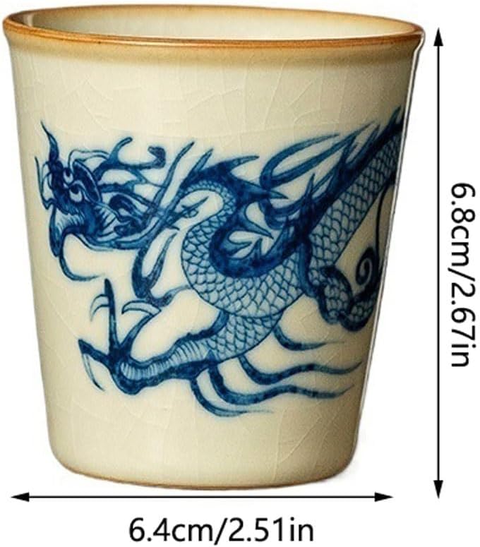 GSOUL Kungfu Tea cup Tea Cup Leisure Study Chinese Style Men's Host Personal Single Kung Fu Bowl Small Tea Cups