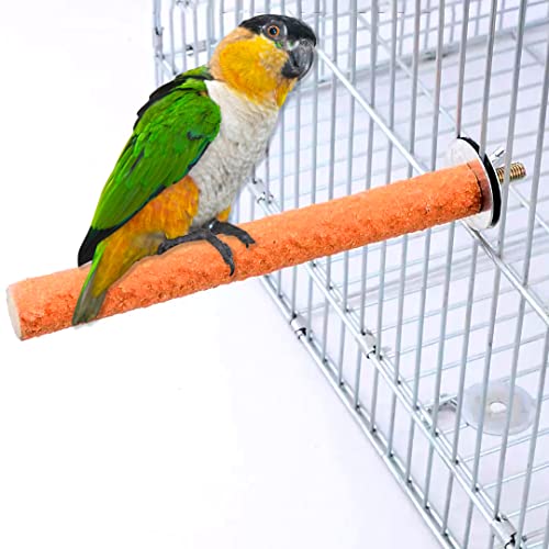 10 Pack Bird Perch, Bird Stand Set Bird Cage Accessories Natural Wood Toy Perch Parrot Toys Natural Branch Standing Stick For Budgies Love Birds Finches Small And Medium-Sized Bird Toys #TOP6