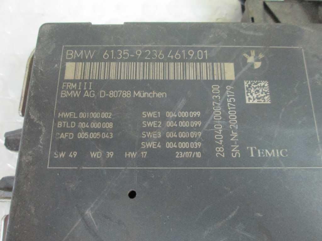 10-17 Compatible with BMW 528i 535i 550i 650i 750i FRMIII BODY LIGHT CONTROL MODULE 9236461