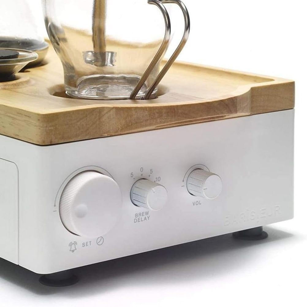 Coffee Alarm Clock Coffee Machine, Coffee and Tea Alarm Clock, Drip Coffee Pot, Timer Alarm Clock, Brewed in Advance Delay