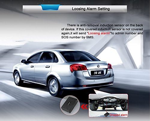 TKSTAR TK915 GPS Tracker overspeed alarm notification