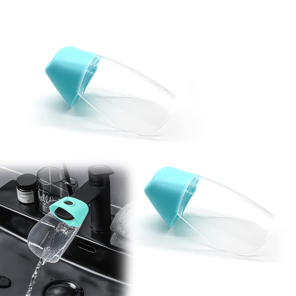 Xloey Faucet Extender, 2 Pack Faucet Extender for Toddlers Kids Tub & Sink Faucet