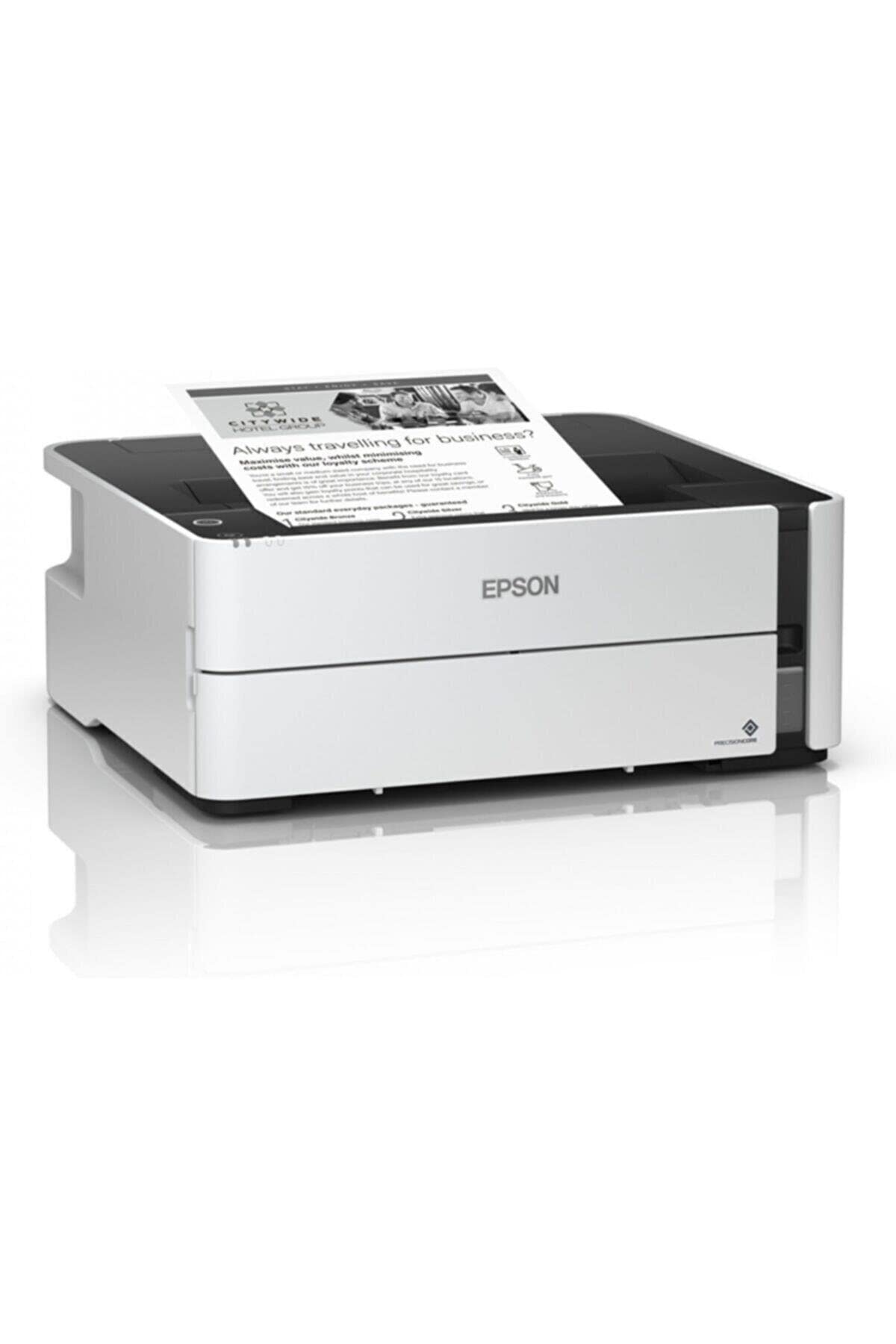 Epson EcoTank M1170 – Integrierter Tintenstrahldrucker – 1200 x 2400 DPI, A4, 39 ppm, USB 2.0, Duplex, C11CH44402