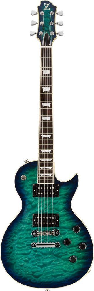 Amazon | ZEMAITIS Z22QQ TBB Trans Blue Burst エレキギター Z
