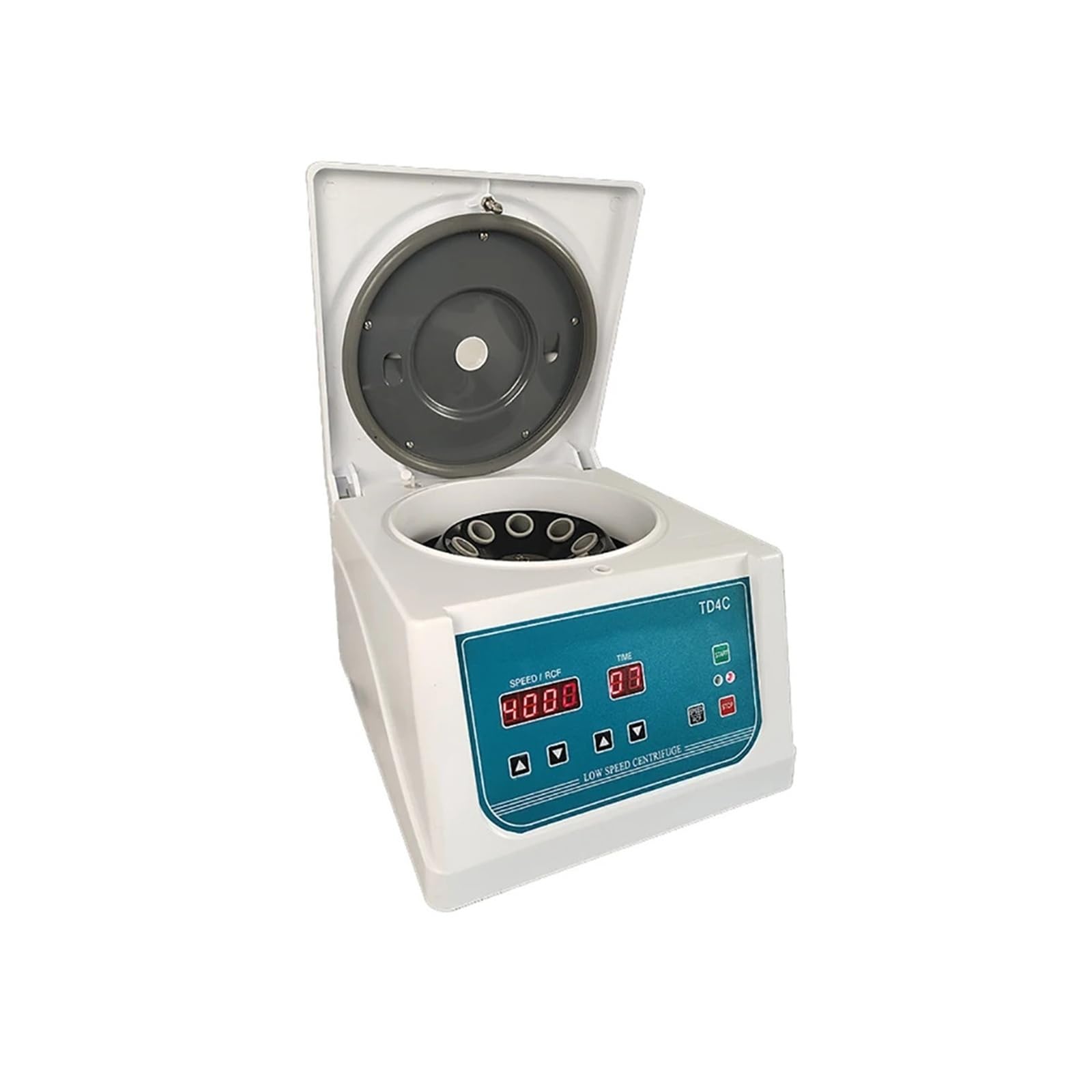 Centrífuga De Baja Velocidad 0-4000RPM Máquina Centrífuga De Práctica De Escritorio Ajustable 2150XG Con Temporizador Y Pantalla LCD Control de velocidad | 12X5/10ML