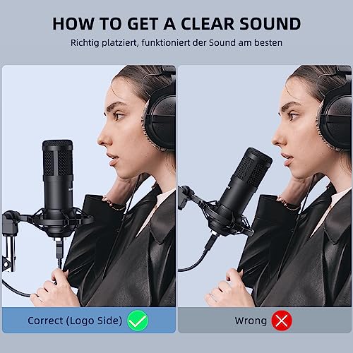 SUDOTACK ST-800 USB Condenser Microphone Kit for Streaming - Image 4