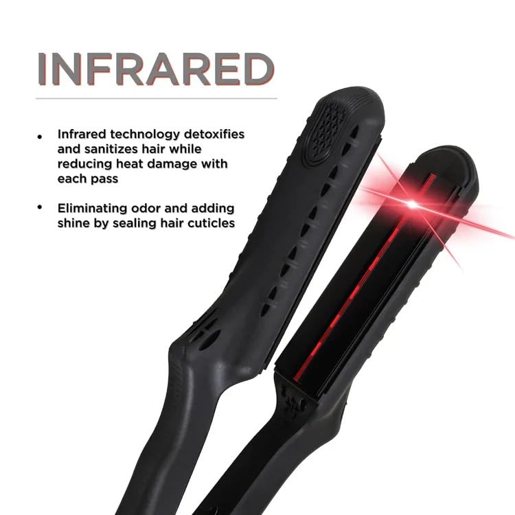 Amazon.com : Croc New Classic Infrared Black Titanium Flat Iron