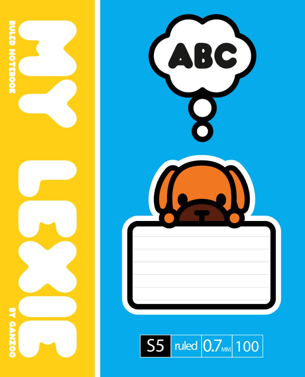 MY LEXIE™ Daily Notebook: 100 Pages