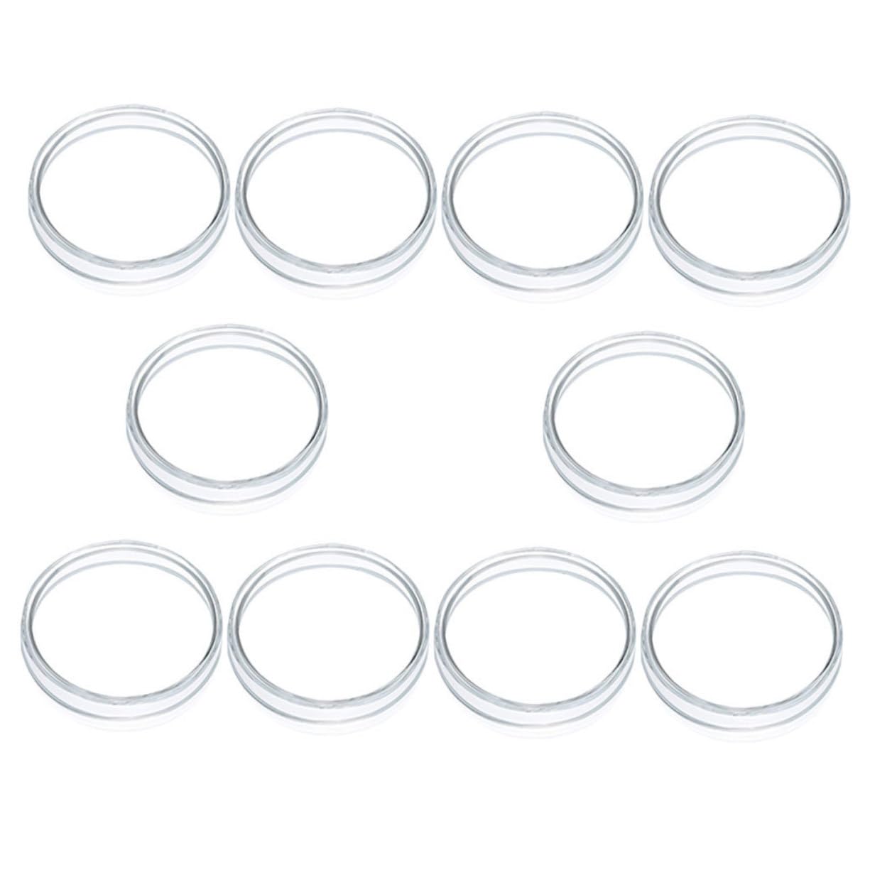 MAGICLULU Placa De Petri De Plástico Plato De Cultivo Platos Placa De Cultivo Celular Cultivo De Células Tejido Placas Para Uso En Laboratorio Placas Petri El Plastico 10 Piezas X 4