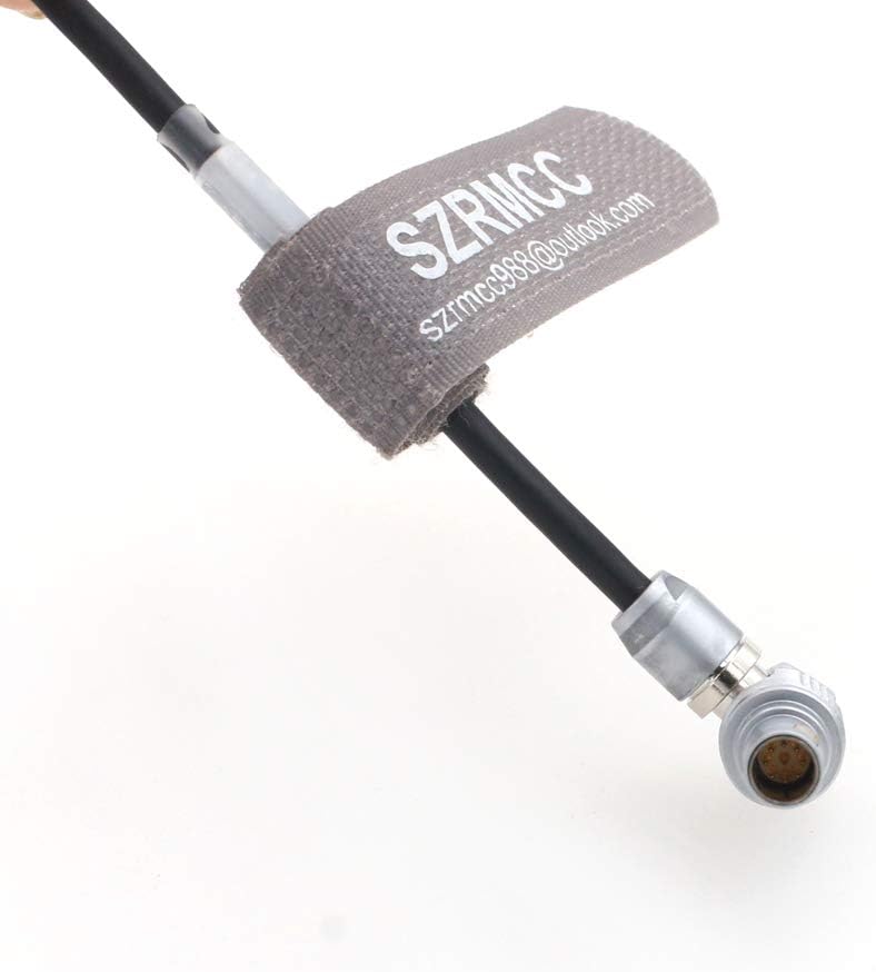SZRMCC Nucleus-M Focus Motor Run Stop Power Cable Tilta 7 Pin to Right Angle 9 Pin for RED Komodo 6K RED V-Raptor 8K XL Digital Camera