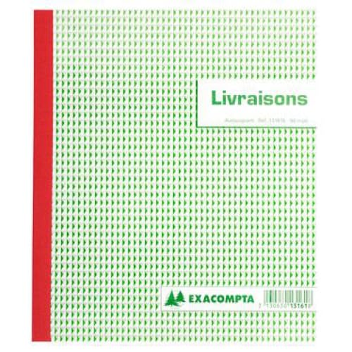 Lot de 5 Manifold Livraisons, 21x18 50 tripli autocopiant