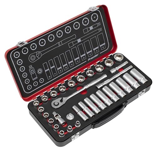 Sealey Premier Platinum 3/8 Sq Drive Socket Set - AK7922