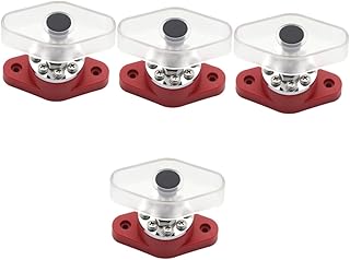 NOLITOY 4 Peças Barra De Ônibus Reboque De Acessórios Para Baterias De Carro Para Bloco Terminal De Carro Para Reboque Terminal Automático Bloco Terminal Para Base Automática E