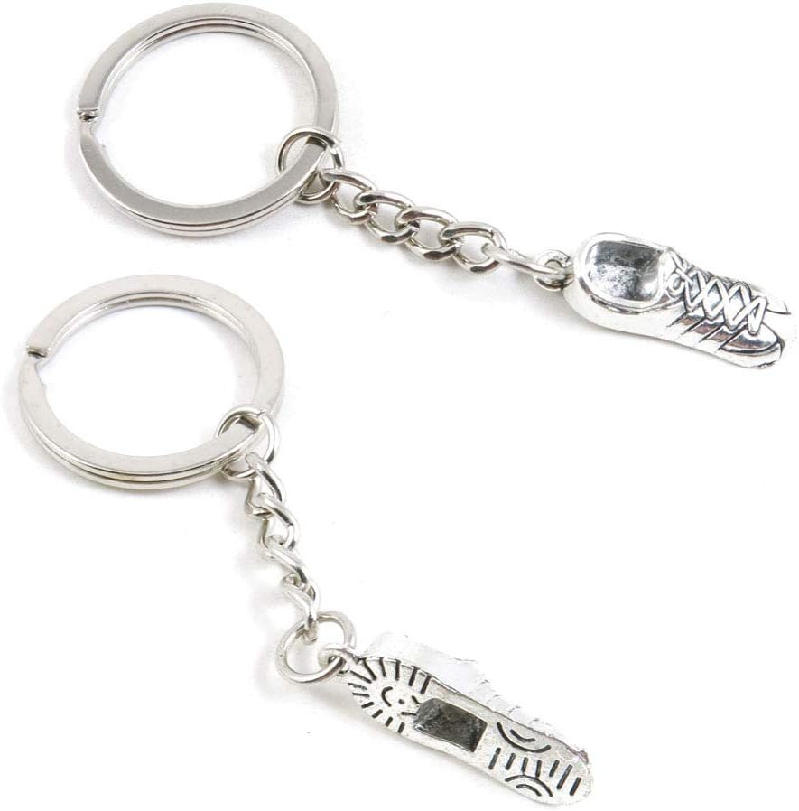 50 Pieces Keyring Keychain Wholesale Suppliers Jewelry Clasps G2EE9Y Sports Shoes Sneakers