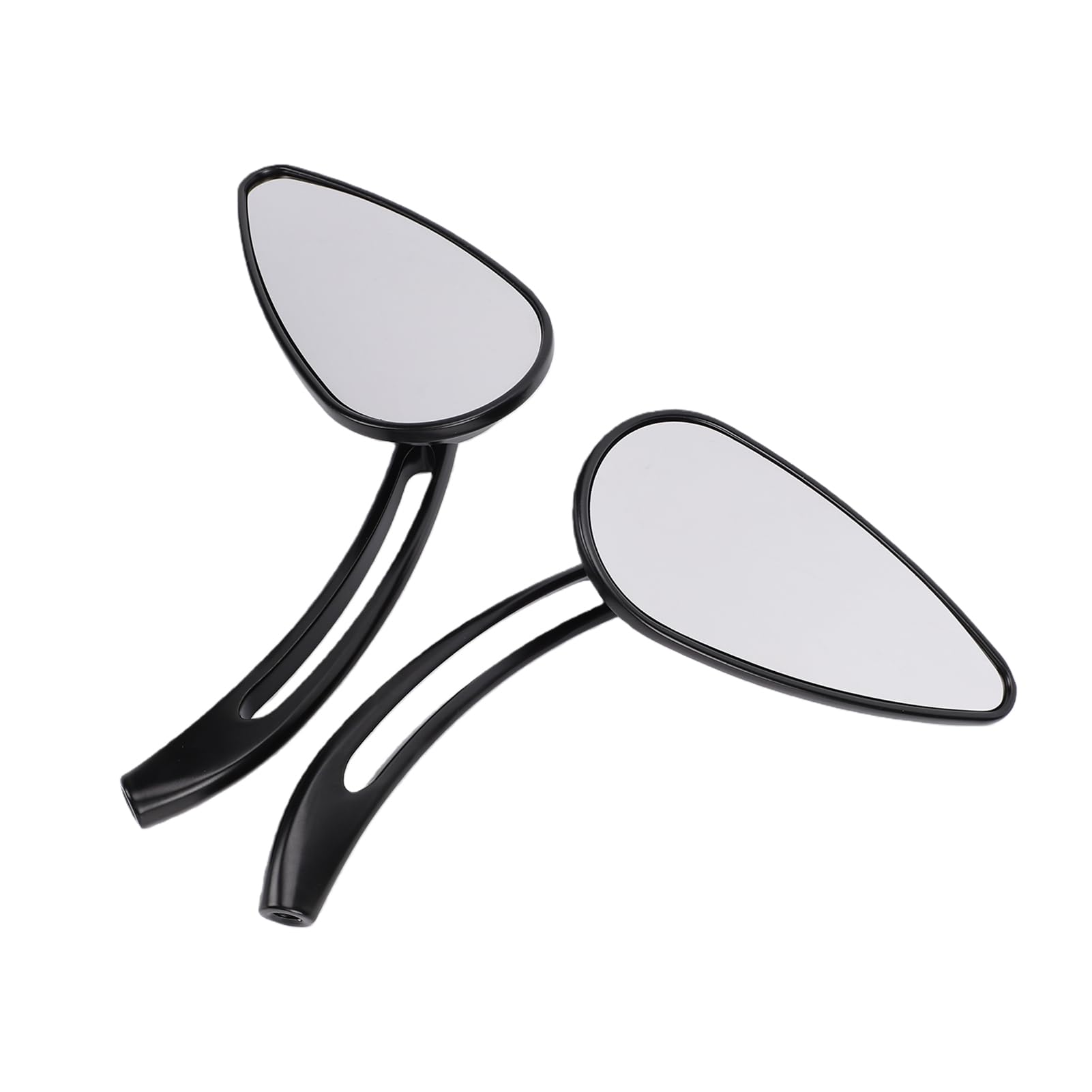 Luocute Lusterka Wsteczne Motocykla Typu Teardrop do Dyna Electra Glide