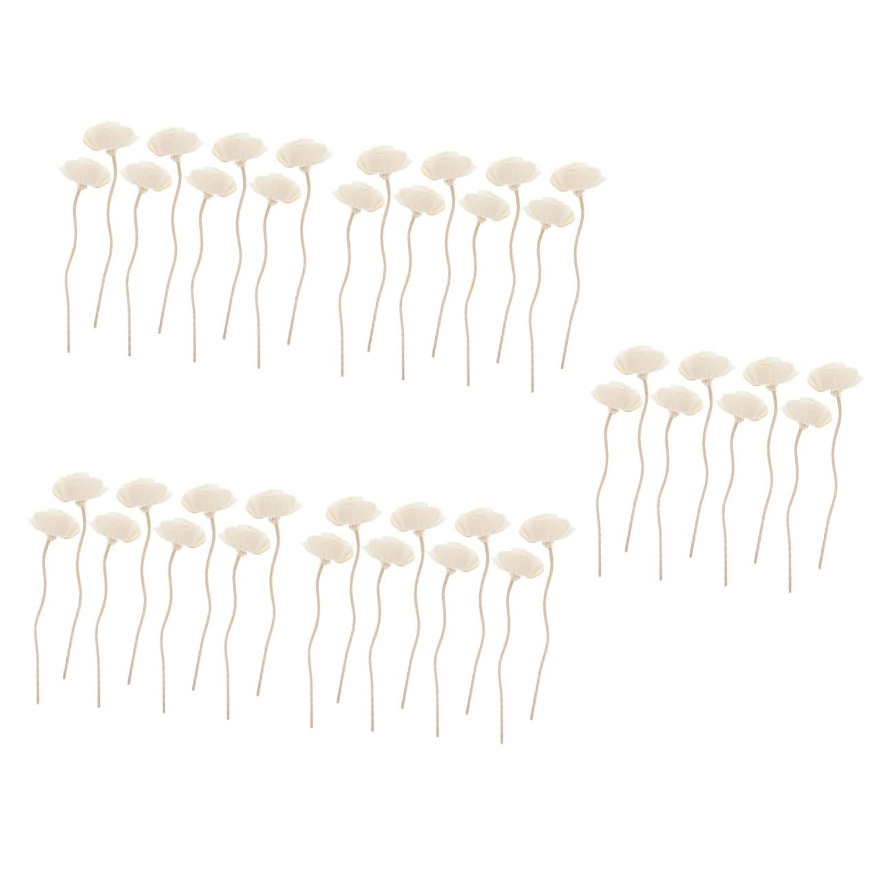 GLEAVI 5 Sätze Rattan Aroma Stäbe Für Duftdiffuser Natürliche Duftöle Dekorative Sticks Für Aromatherapie Und Raumduft Für Wohnzimmer Badezimmer Und Schlafzimmer 8 Stück * 5