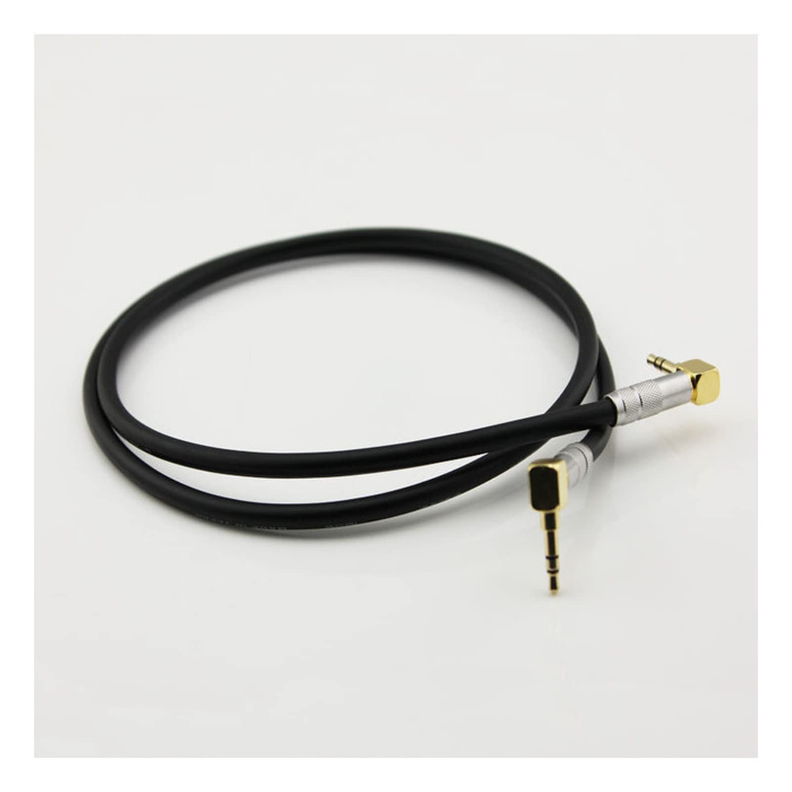 Câble Audio Jack câble auxiliaire de 3,5 mm à 3,5 mm Câble Audio Jack Haut-Parleur Câble Carrière de Voiture Ligne Audio(Grey,3m)