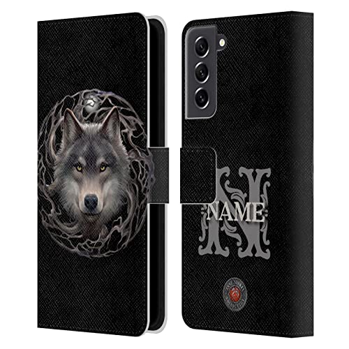 Coque en Cuir Samsung S21 FE 5G Anne Stokes pour Sorties et Quotidien