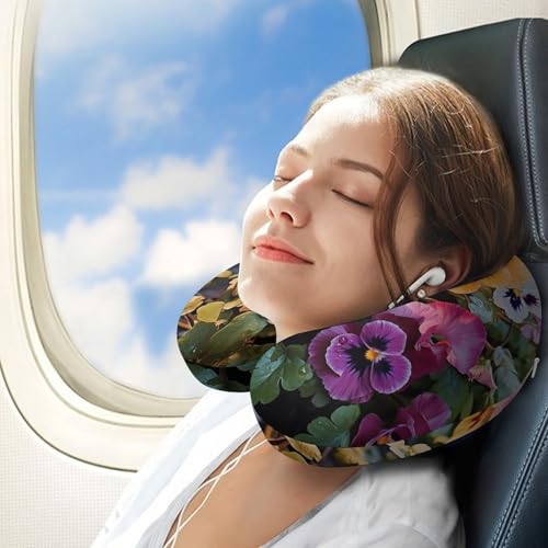 Almohada cervical de espuma viscoelástica portátil miniatura 3