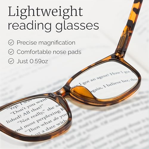Image of CCVOO Reading Glasses for Women /Men, Eyeglasses, Blue Light Readers for Women /Men, Computer Eye Glasses, Cheaters