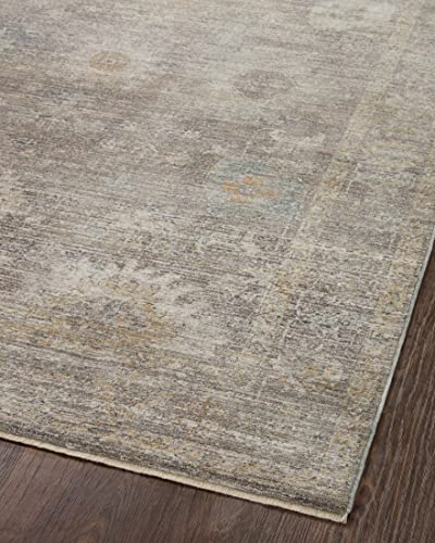 Loloi MIE-05 Magnolia Home By Joanna Gaines X Millie Stone/Natural 2'-3 Inch X 3'-10 Inch Accent Rug thumb #7