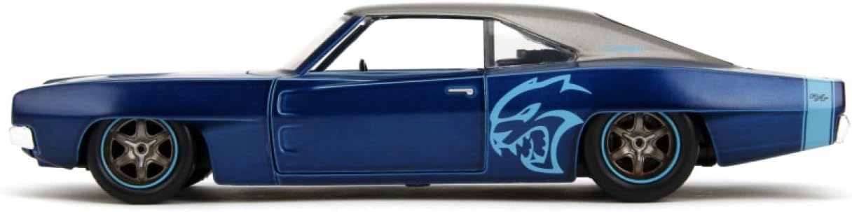 Side view of Jada Toys 1970 Dodge Charger Diecast Vehicle