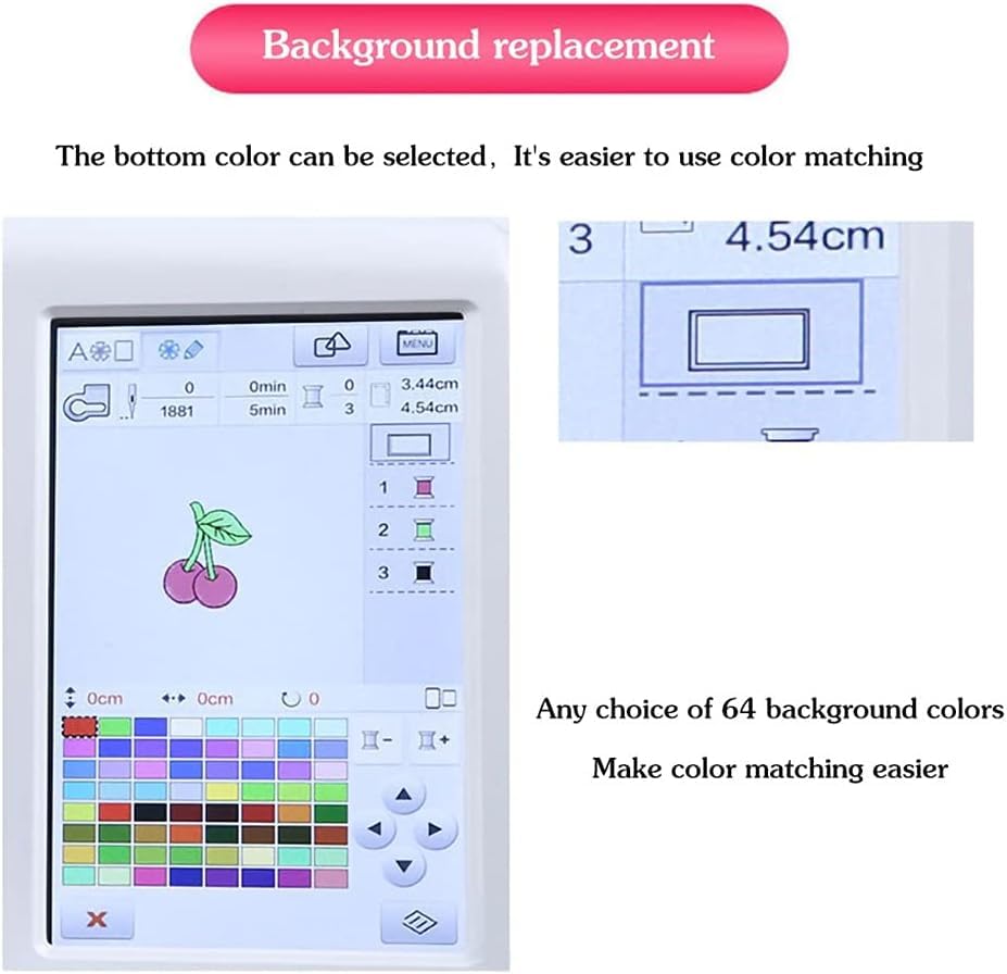 Borduurmachine Thuis Geautomatiseerd Naaien Multifunctioneel DIY Automatisch Digitaal Voor Kleding Patroon Klein 132 Steek - Image 7