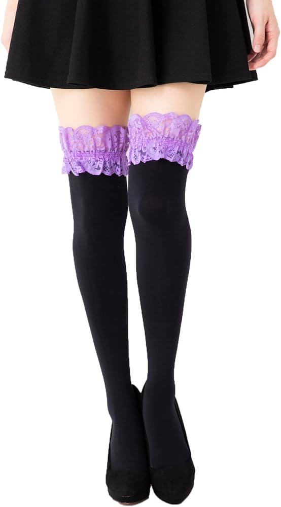 Amazon | MORE 80デニール ガーターストッキング 太もも丈 22 Amazon | MORE 80デニール ガーターストッキング 太もも丈 22