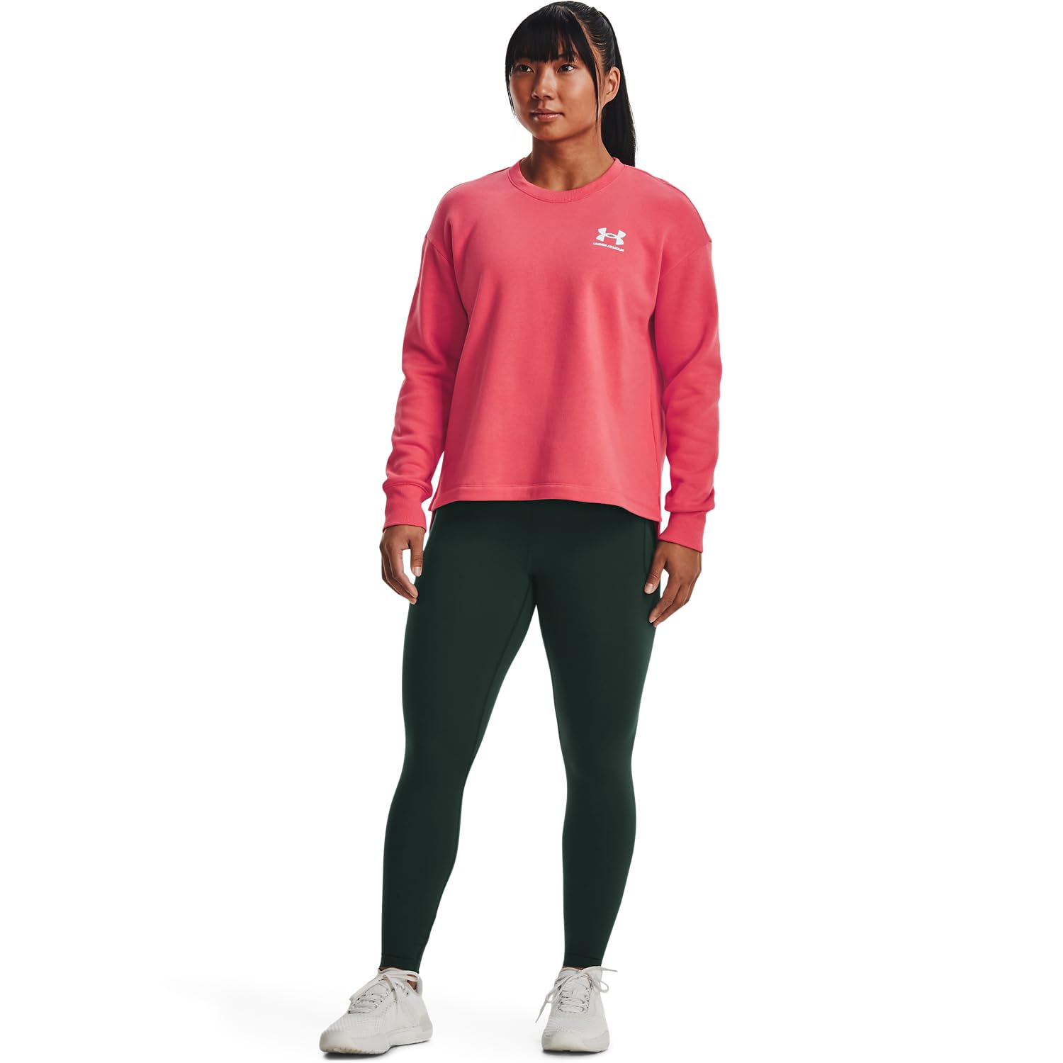 Under Armour Koszulka Kobiety Rival Fleece Oversized Crew