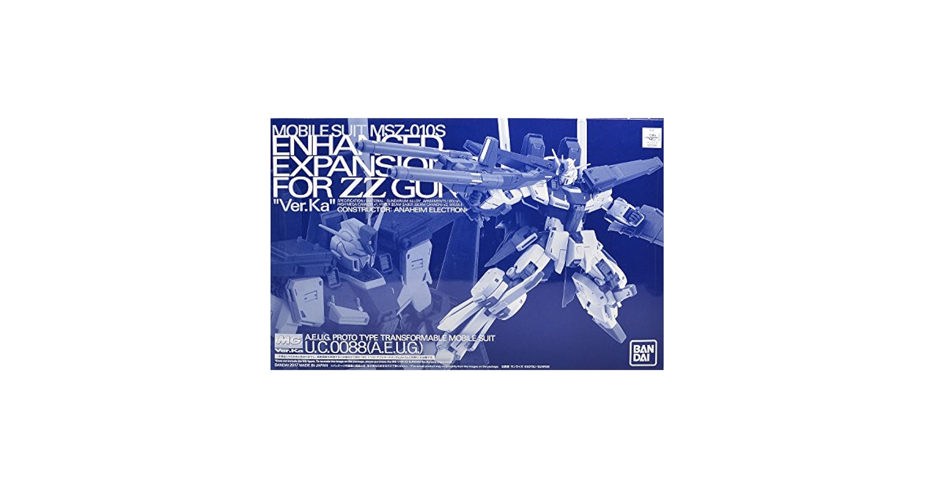 Amazon.com: MG 1/100 Enhanced Expansion Parts for ZZ Gundam