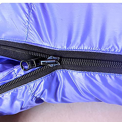 Jianghuayunchuanri Bequemer Schlafsack Camping Schlafsack Outdoor Tragbare Schlafsack Reise Dirty Sleeping Bag Indoor- und Outdoor-Aktivitäten (Farbe : Blue, Size : 215x85cm) - Image 6