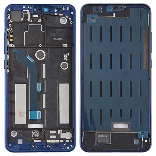 Châssis intermédiaire Xiaomi Mi 8 Lite bleu avec touches latérales pour réparation