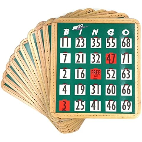 Tapp Collections Jumbo Bingo Shutter Cards 10-pk - Green Cover