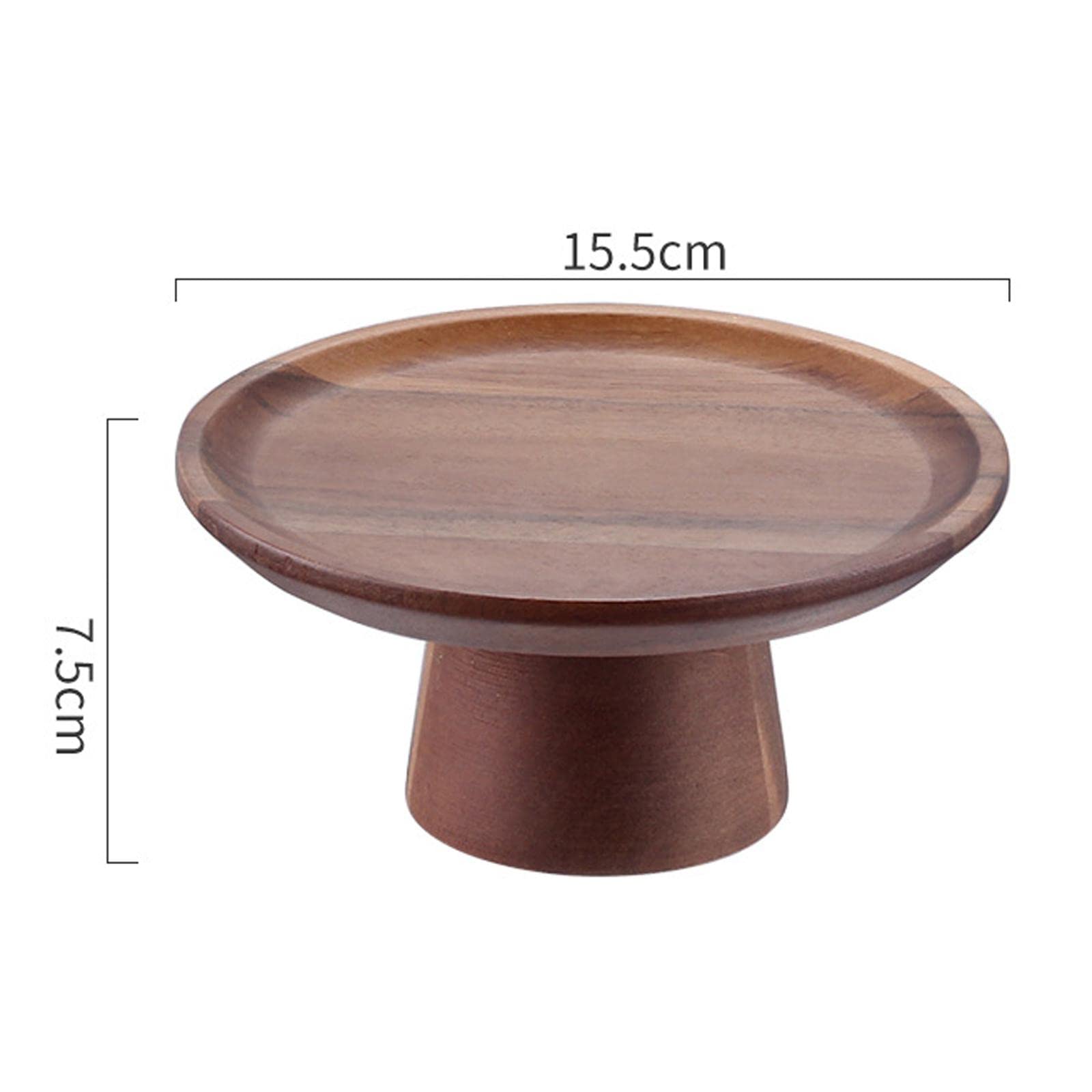 Lot de 3 présentoirs à gâteaux en bois pour tartes de table de mariage S