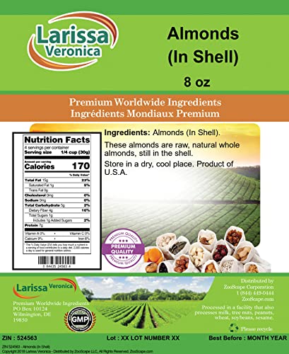 Almonds (In Shell) (8 oz, ZIN: 524563) image 4