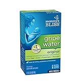 Mommy's Bliss Original Gripe Water, Gas and Colic Relief, Gentle and Safe, Made for Infants, 2 Weeks+, 2 Fl Oz (4 Pack)