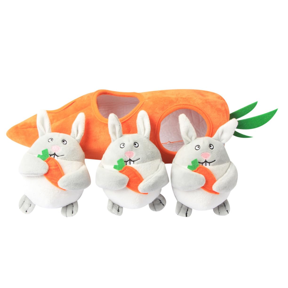 FOMIYES Lot de 2 Jouets Couineurs en Peluche pour Animaux de Compagnie Jouets à Mâcher pour Chiens de Taille Moyenne Et Très Taille. Les Chiens Adorent Les Sons Couineurs.