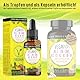 Vegan Kids All-in-One Tropfen - Vitamin B12+B2+B6+B9 Folsäure + Zink + Eisen + Selen + Natrium + Kalium + Jod - Komplex mit natürlichem Tropical Fruchtgeschmack (20ml = max. 4 Monats-Vorrat)