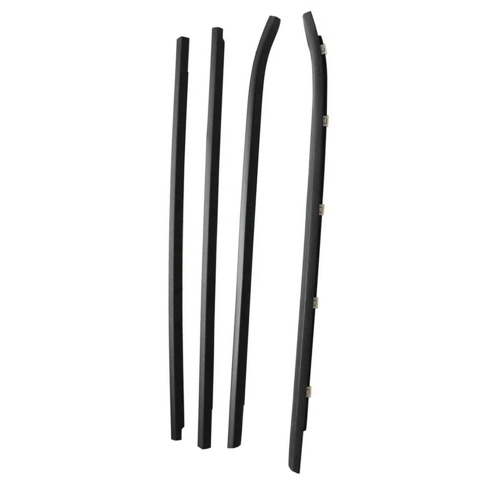 Ajohbm One Color Outside Door Weatherstrip Side Window Outer Moulding Trim Sealing Belt 822102L000 For Hyundai I30 Hatchback 2008-2011