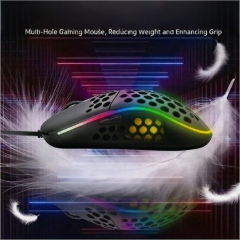 Image of Maine Game Wired USB Mouse, 2400 DPI, 4 Adjustable Levels, Silent, Factory Wholesale Sale (012, 1PACK)