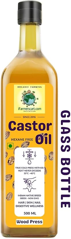 iFarmerscart Wood Pressed Castor Oil