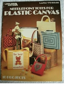 Unknown Binding Needlepoint Totes for Plastic Canvas (Craft Book) Book