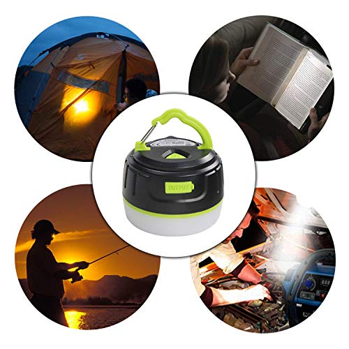 SP-Cow LED Camping Lantern, Mini Portable Rechargeable Tent Light, 5200mAh Power Bank, IP65 Waterproof, USB Rechargeable Camping Lamp, Magnetic Night Light Emergency Light for Camping, Hiking - Image 7