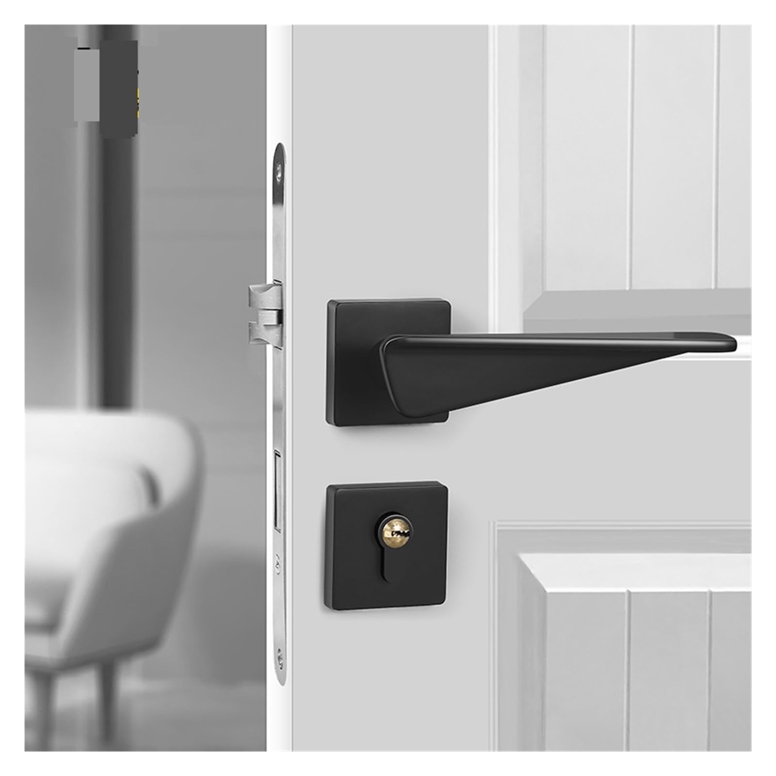 Serrure de porte de chambre rétro pour ambiance zen et calme