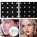 Keyzone 60PCS Crystal Rhinestone Nose Ring Bone Stud Surgical Steel Body Piercing Jewelry Multi-Color