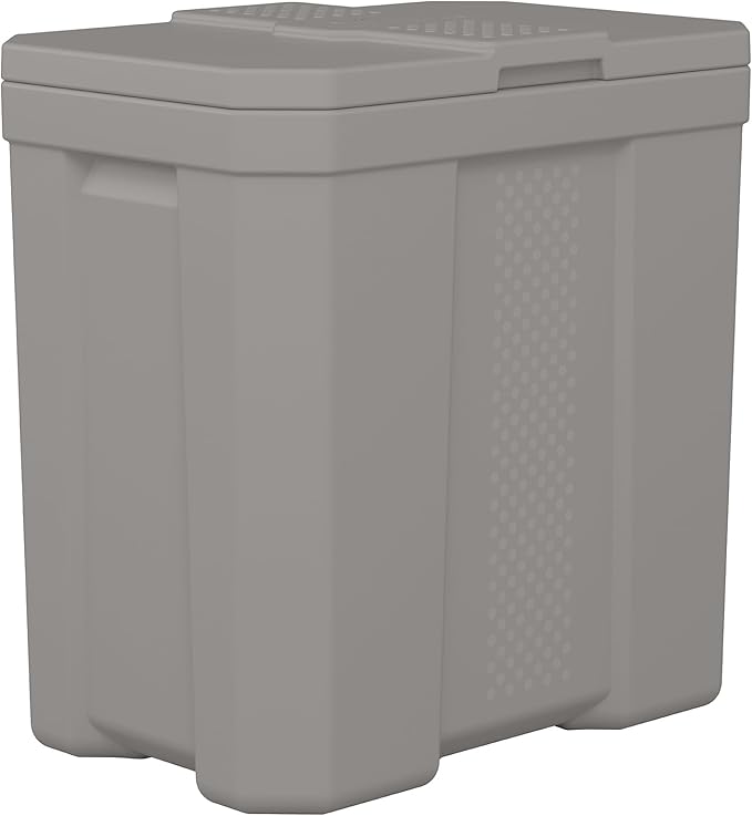 Suncast 28 Gallon Heavy Duty Storage Box, Durable, Multi-Purpose Container