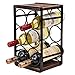 XYSQ Casie Vin, 6-Bouteille Casler Boutelle Polystyrene Vin Porte-Rack, Countertop Autoportant Wine Rack, Peu Encombrant Protecteur for Le Rouge Et Blanc Vins d'or